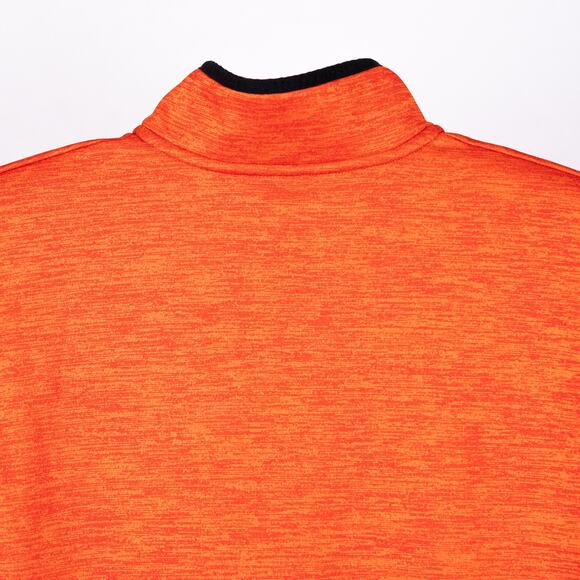 Under Armour Fleece 1/2 Zip Mens Size SMALL Orange #1357145 Outdoor Hunting Gorp - Picture 5 of 6